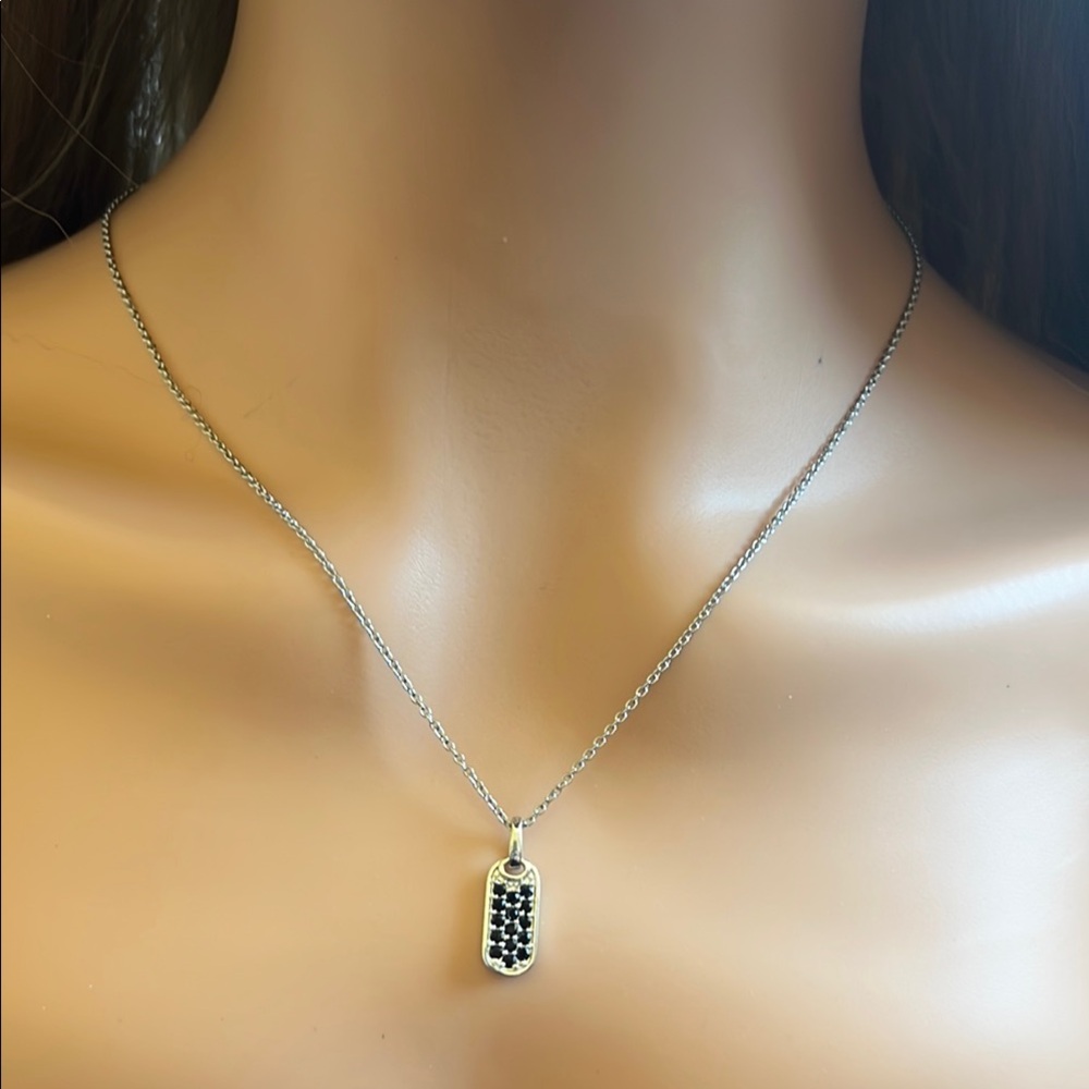 Black Spinel Necklace